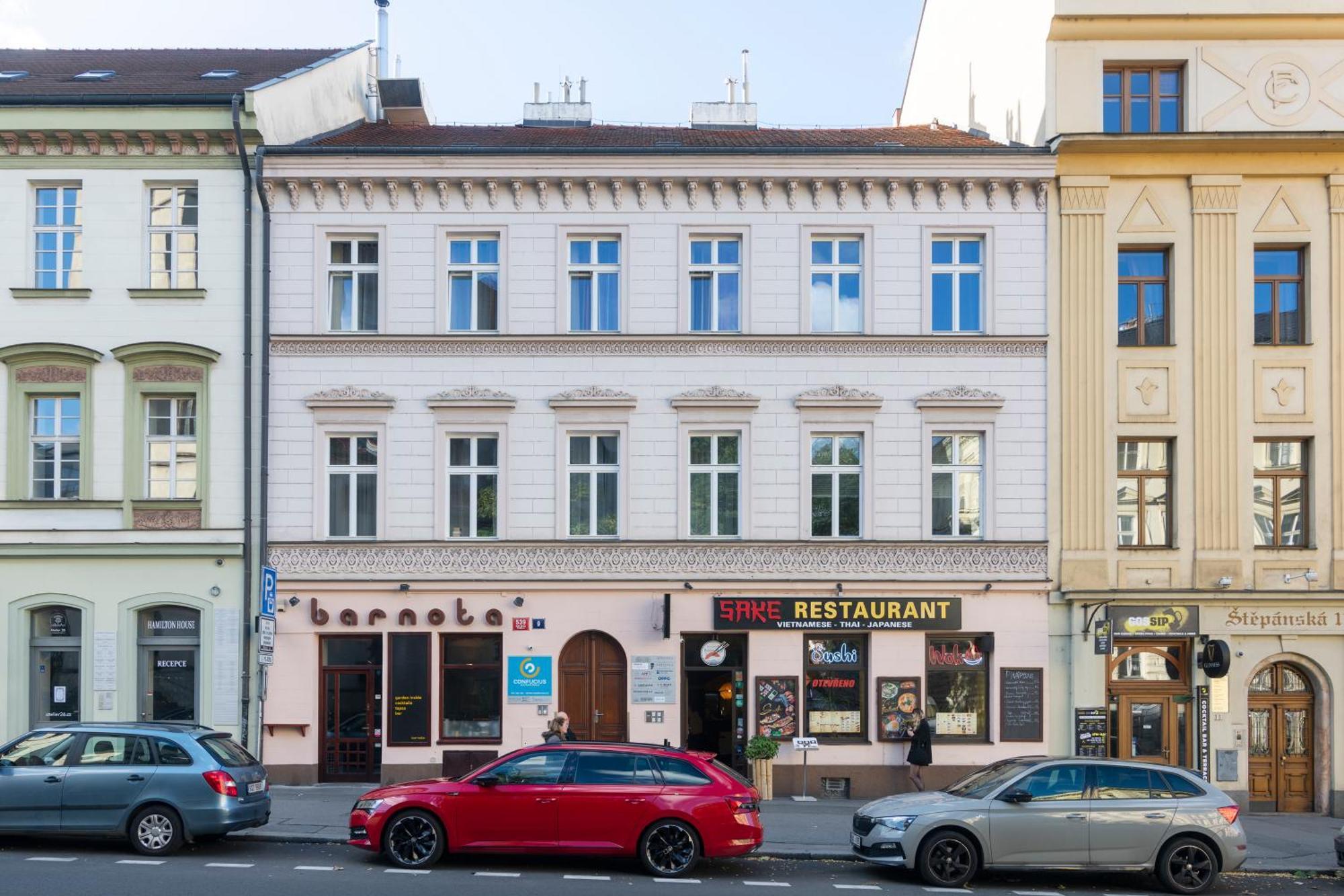 Apartment Štěpánská Praha Exteriér fotografie